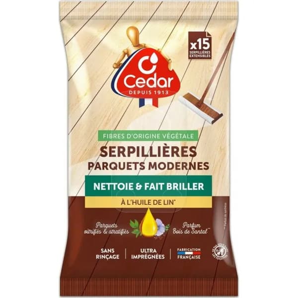 O-Cedar Parquet Mop med bivaxformel
