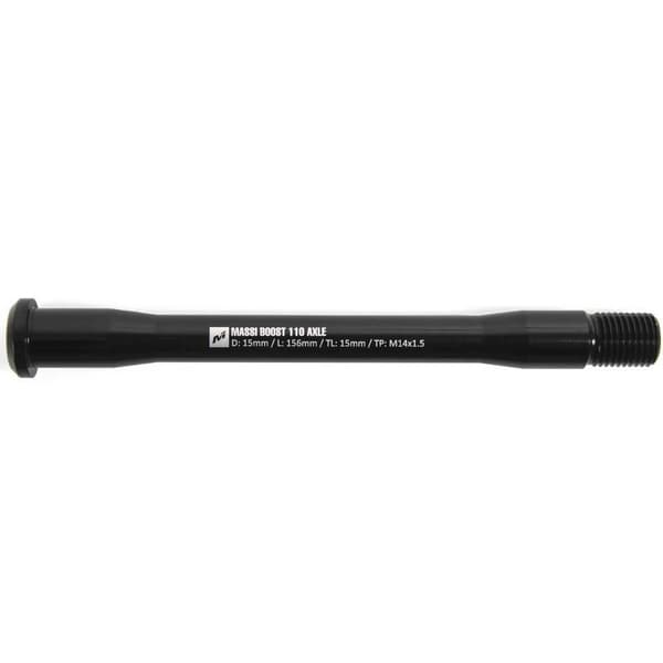 Massi Axe de roue Boost Fox noir 110 mm x 15 mm