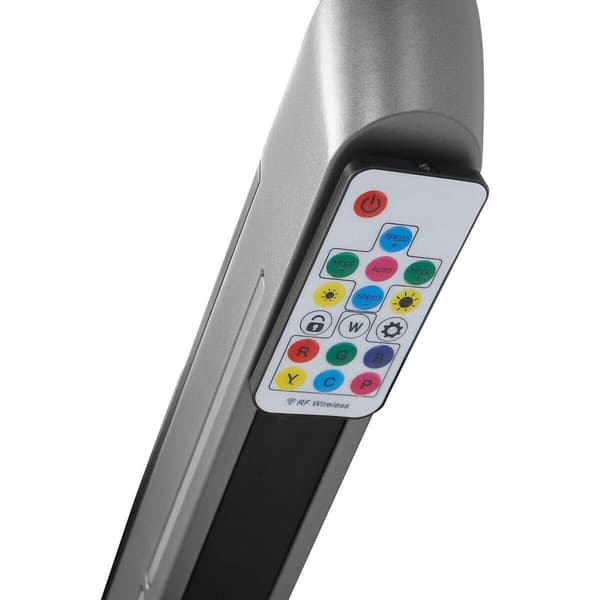 Nanors Support de bureau 2 moniteurs LED gris et noir