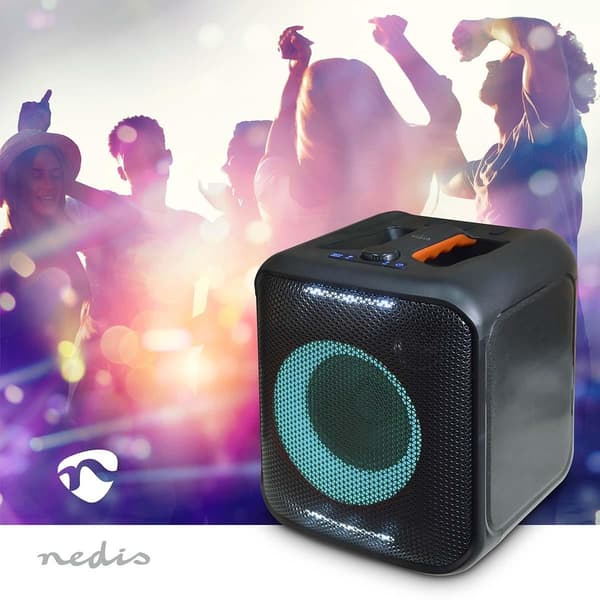 Nedis Bluetooth Party-højttaler sort / orange