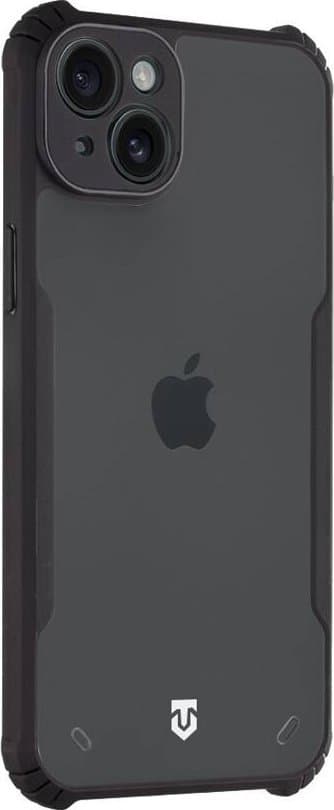 Taktinen Quantum Stealth iPhone 15 Clear/Musta