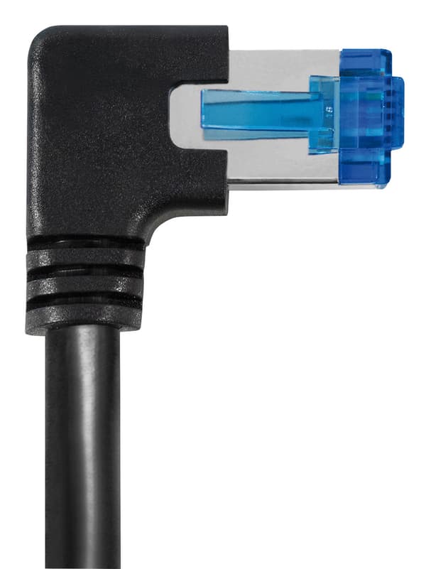 maxtrack cat6a patchkabel S/FTP vinklet 1,5m