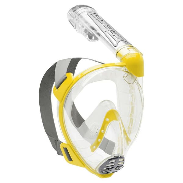 Cressi Duke Masque de Plongée Jaune S/M