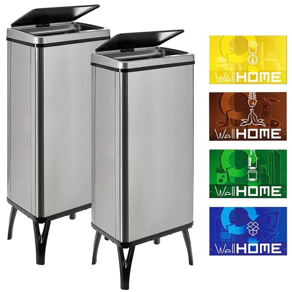 Wellhome smart trash can 60L grå