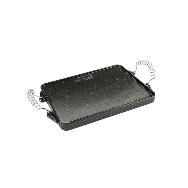 Garcima griddle enameled cast iron 21x27 cm