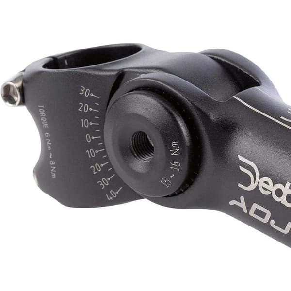 Deda justerbar styrstamme 90mm sort