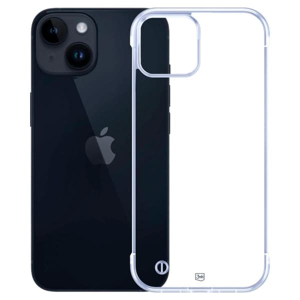 3MK Just20g transparent skal för Apple iPhone 15