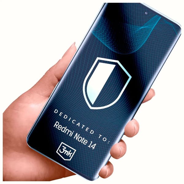 3MK 1up skærmbeskyttelse til Xiaomi Redmi Note 14 4G, 3-pak