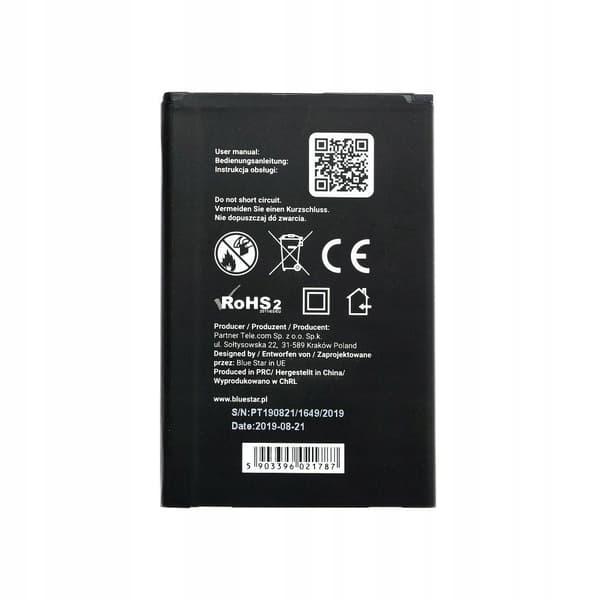 partner-telecom Blue Star Batteri til LG K10 (2017) 2800 mAh