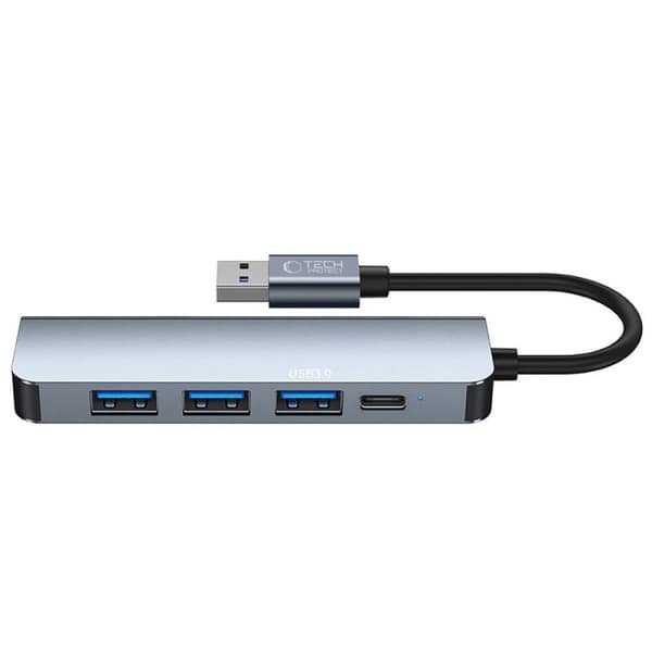 Tech-Protect v0-hub USB-hub 5in1 Gray