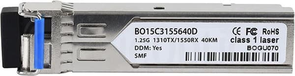 BlueOptics SFP-BXU35-40KM Silver 1250 Mbit/s