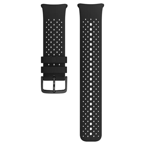 Polar Pacer Pro Harmaa/Musta Silikoni Ranneke