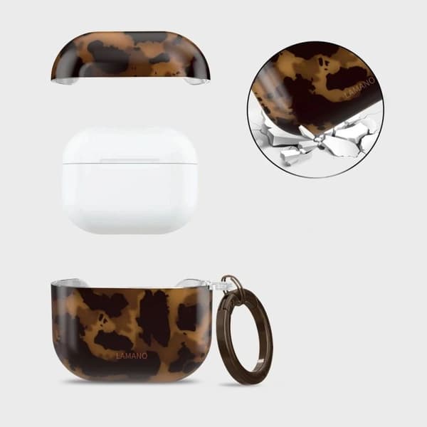 Tech-Protect Lamano etui til AirPods 4 sort