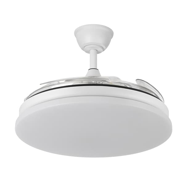 Yatek KALA loftventilator hvid 59W LED