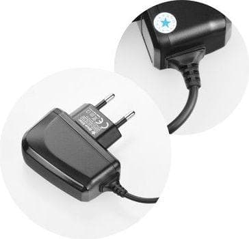 Blue Star USB Type C Laturi Musta