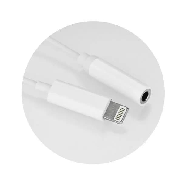 partner-telecom Apple audio adapter Lightning till 3.5mm jack vit