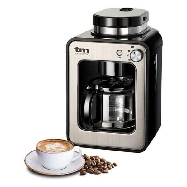 TM Electron tmpcf020s dripkaffebryggare 4 koppar 600 W i rostfritt stål