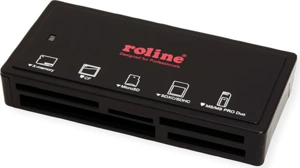 Roline usb3.2 gen1 multi card svart