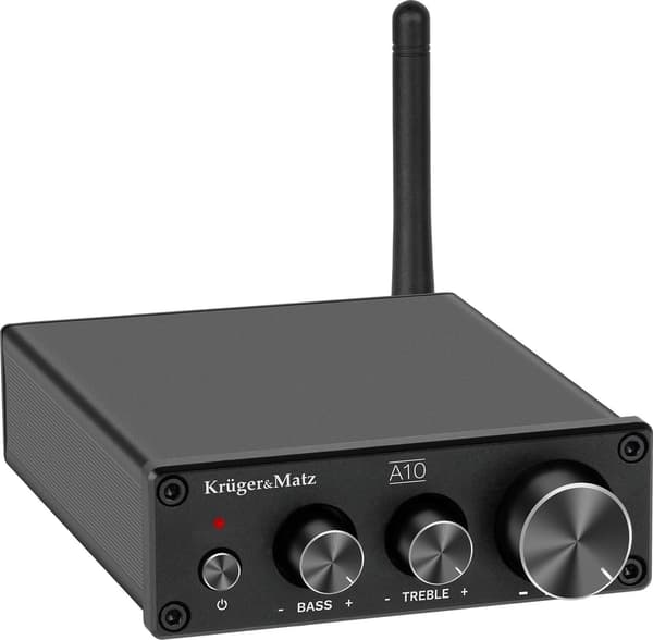 Kruger&Matz A10 stereo forstærker med Bluetooth 5.1