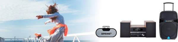 Prime3 APS61 PULSE Bluetooth-kaiutin 6000W musta