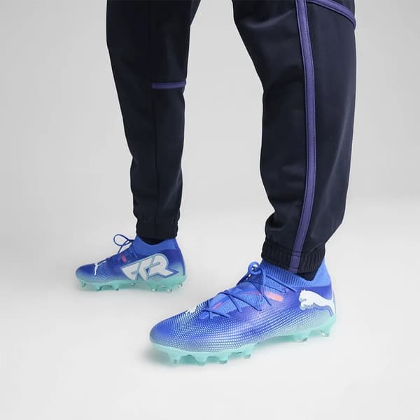 PUMA future 7 match fg/ag blå/hvid