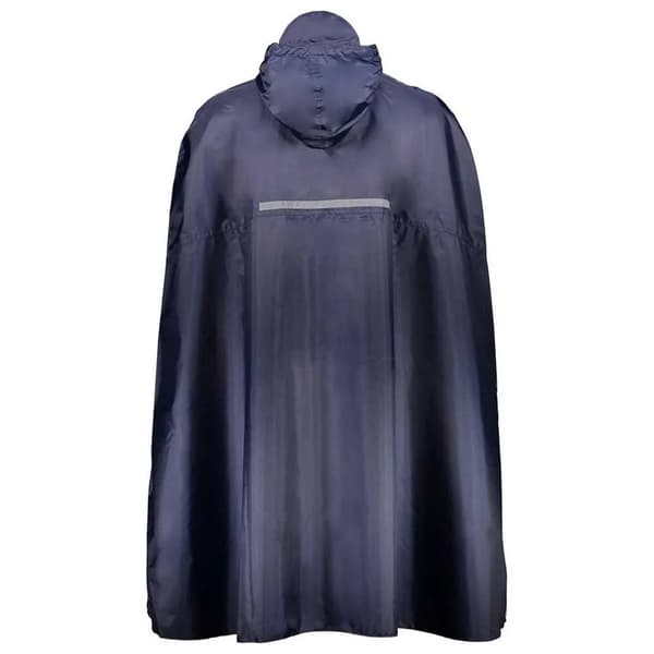 CMP 38X7967 poncho cape fix hætte regnponcho sort/blå