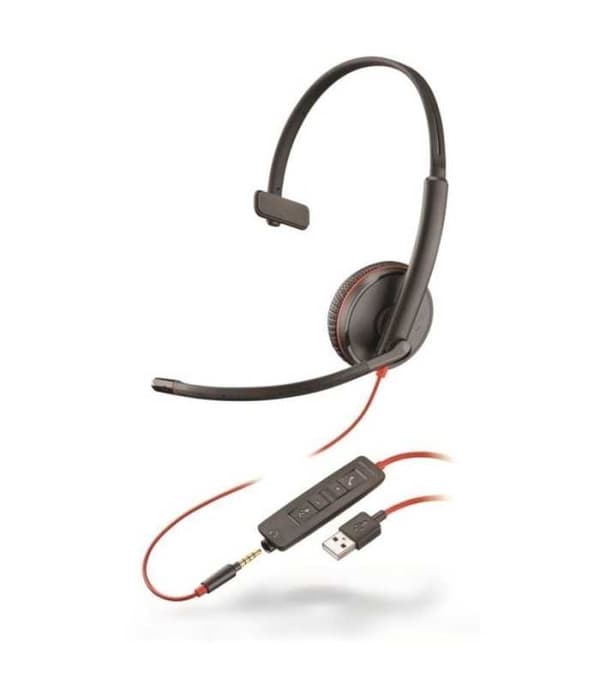 Poly Blackwire C3215 headset svart