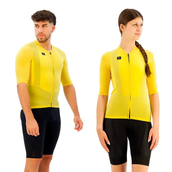 Gobik Phantom kortärmad cykeltröja gul