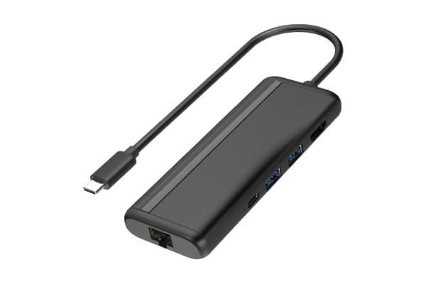 Dexlan 310747 USB-C Mini Docking-asema 6 in 1 HDMI 2.0 4K