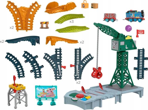 Mattel Circuit de train Tomek et ses amis