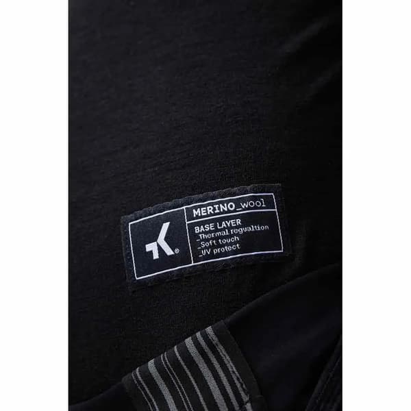 Gobik winter merino långärmad termotröja svart