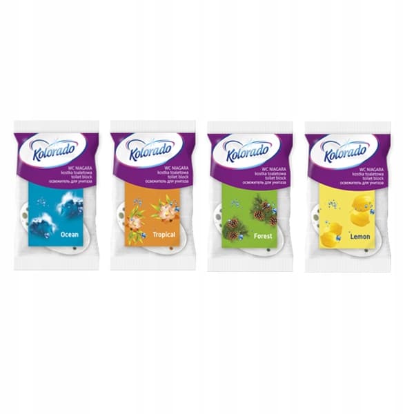 KOLORADO Niagara wc-puhdistustabletti valkoinen 35g