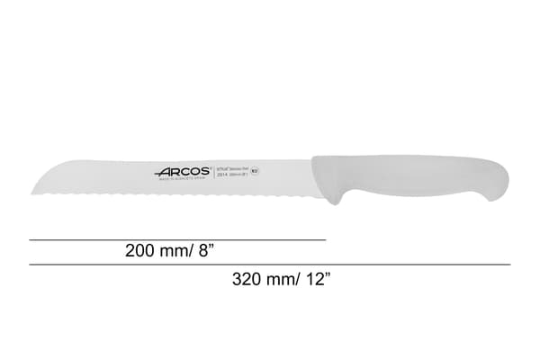 Arcos 2900 brødkniv NITRUM rustfrit stål 20 cm