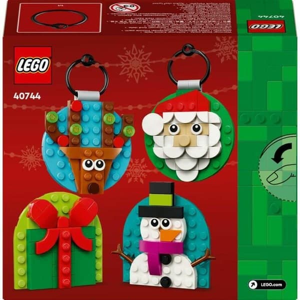 LEGO Sélection de décorations de Noël rouge