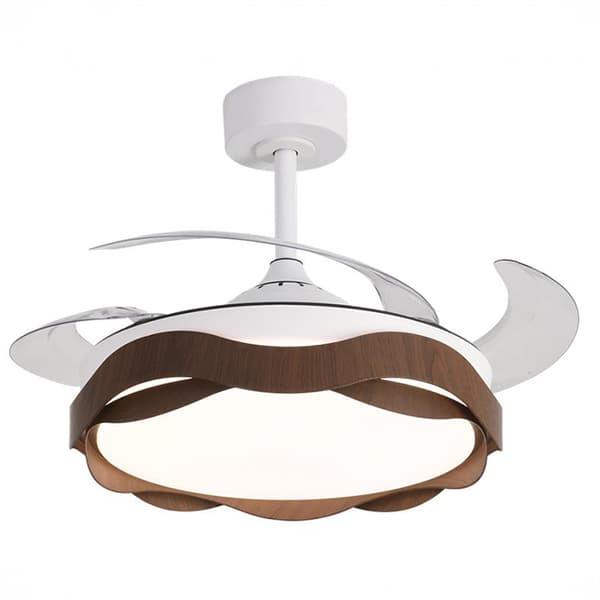 Bel-Air Home Ondas loftventilator med 72W, retraktable blade og LED-lys
