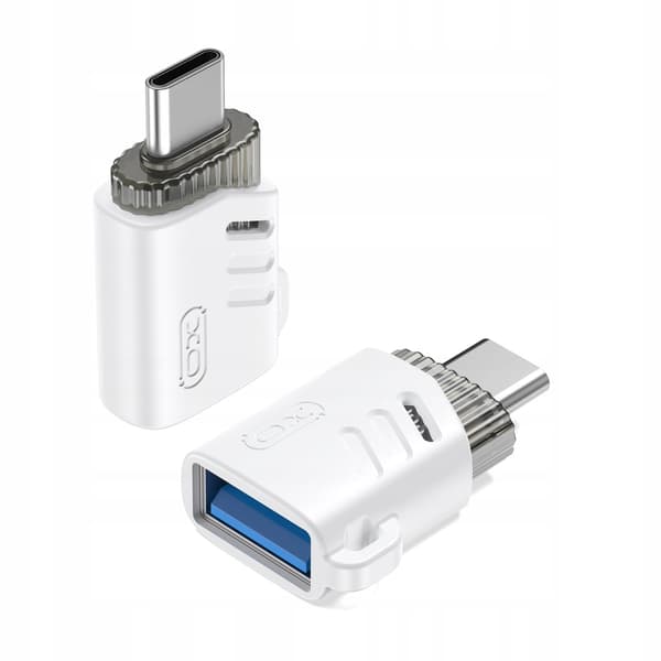 XO NB256B USB till USB-C adapter vit