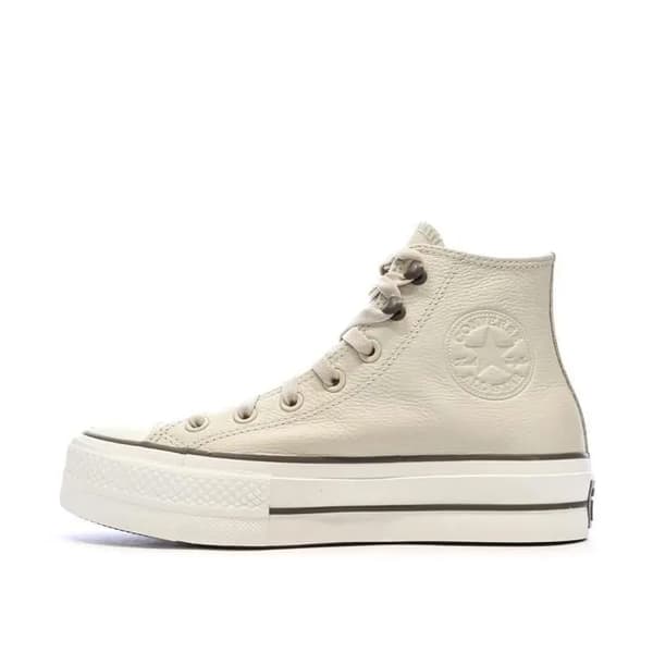 Converse chuck taylor all star lift platform beige