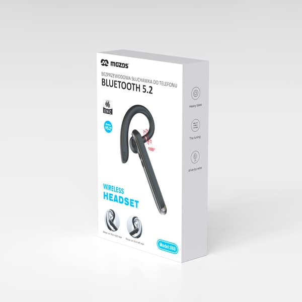 Mozos 880 Bluetooth-kuulokkeet melunvaimennuksella