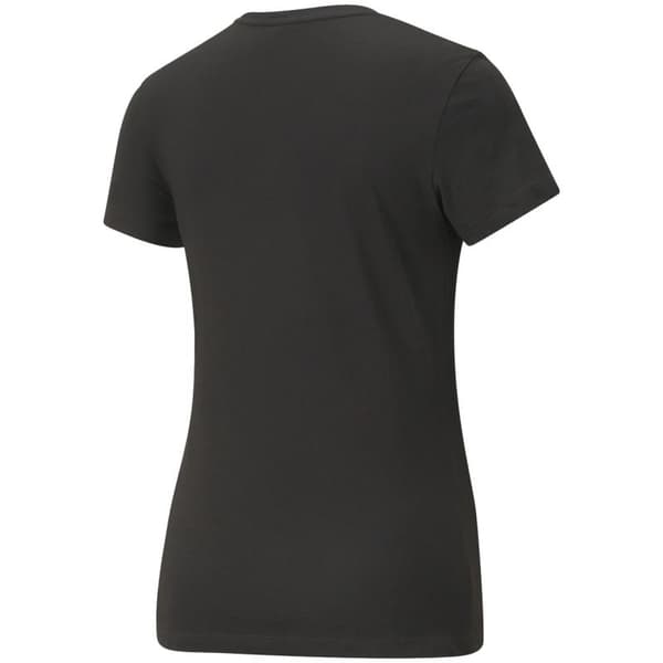 PUMA essentials+ embroidery tee svart
