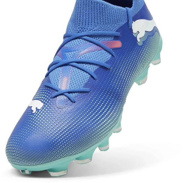 PUMA future 7 match fg/ag blå/vit