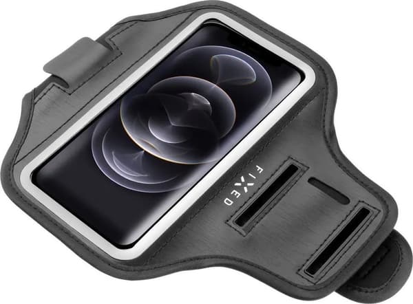 fixed armbånd smartphoneholder op til 6,7 tommer sort