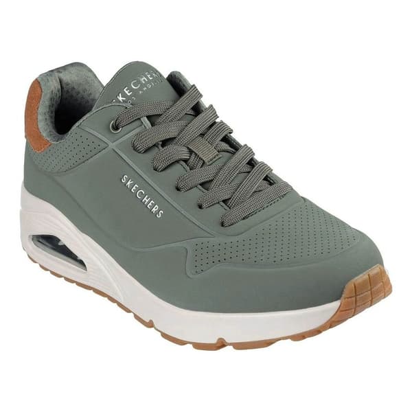 Skechers uno suited on air olive