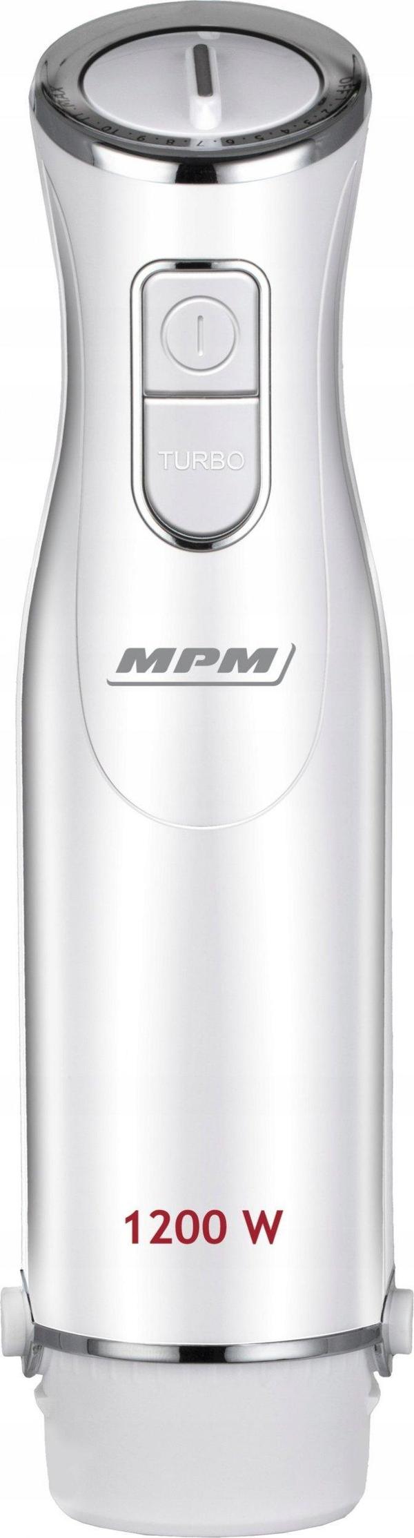 MPM mbl-35 stavblender 1200W hvid
