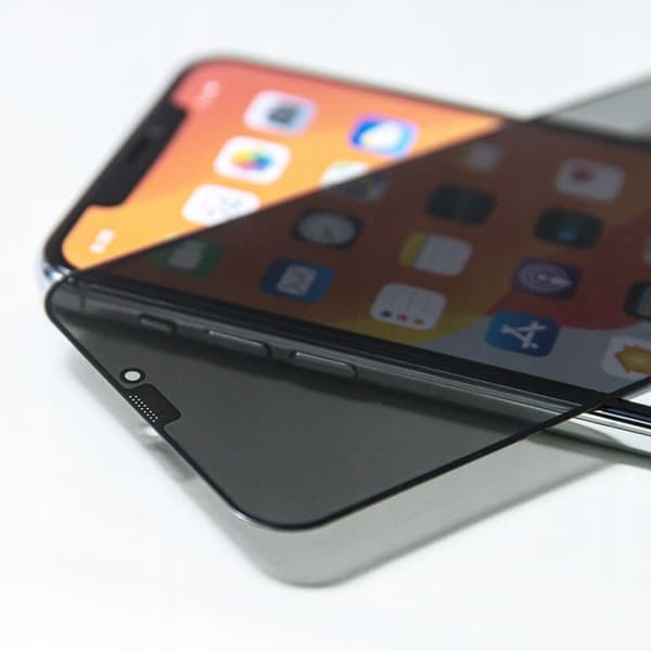 braders Privacy Tempered Glass Anti-Spy Musta