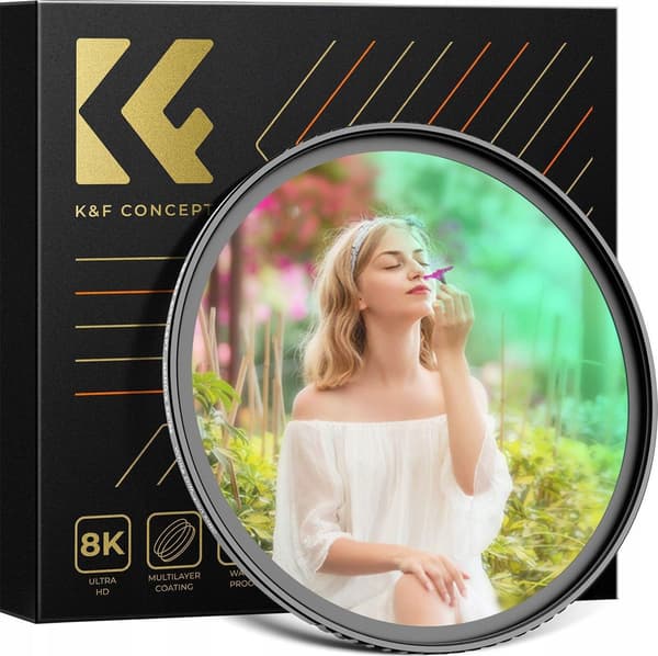 K&F CONCEPT Diffuusori HD Valkoinen Diffuusio, 58 mm