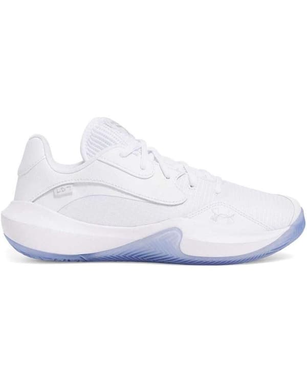 Under Armour Lockdown 7 Low basketsko hvid