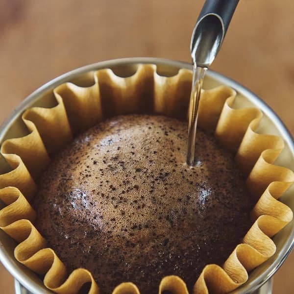 Kalita Wave 185 kaffedripper i rustfrit stål til 4 kopper