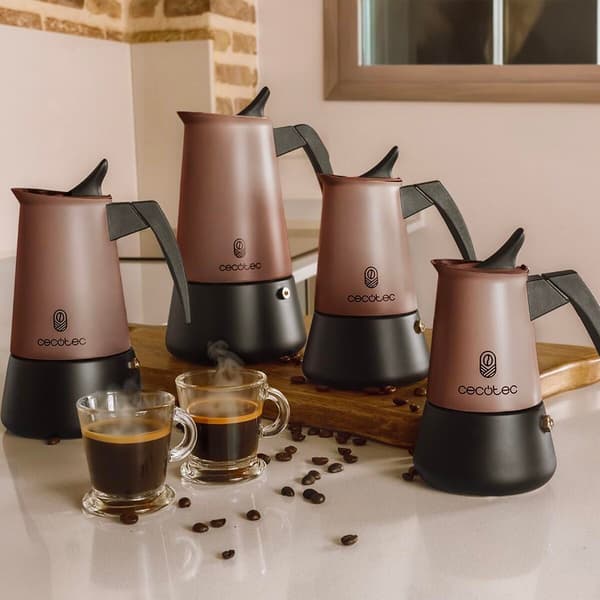 Cecotec Piccolina 200 Kaffemaskine Bronze 100ml 2 kopper