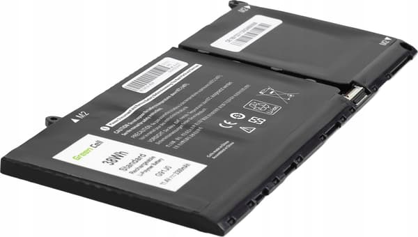 Green Cell g91j0 3300mAh sort laptopbatteri