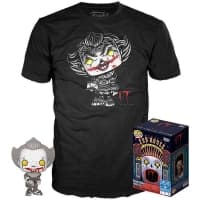 Funko pennywise figur og t-shirt sæt